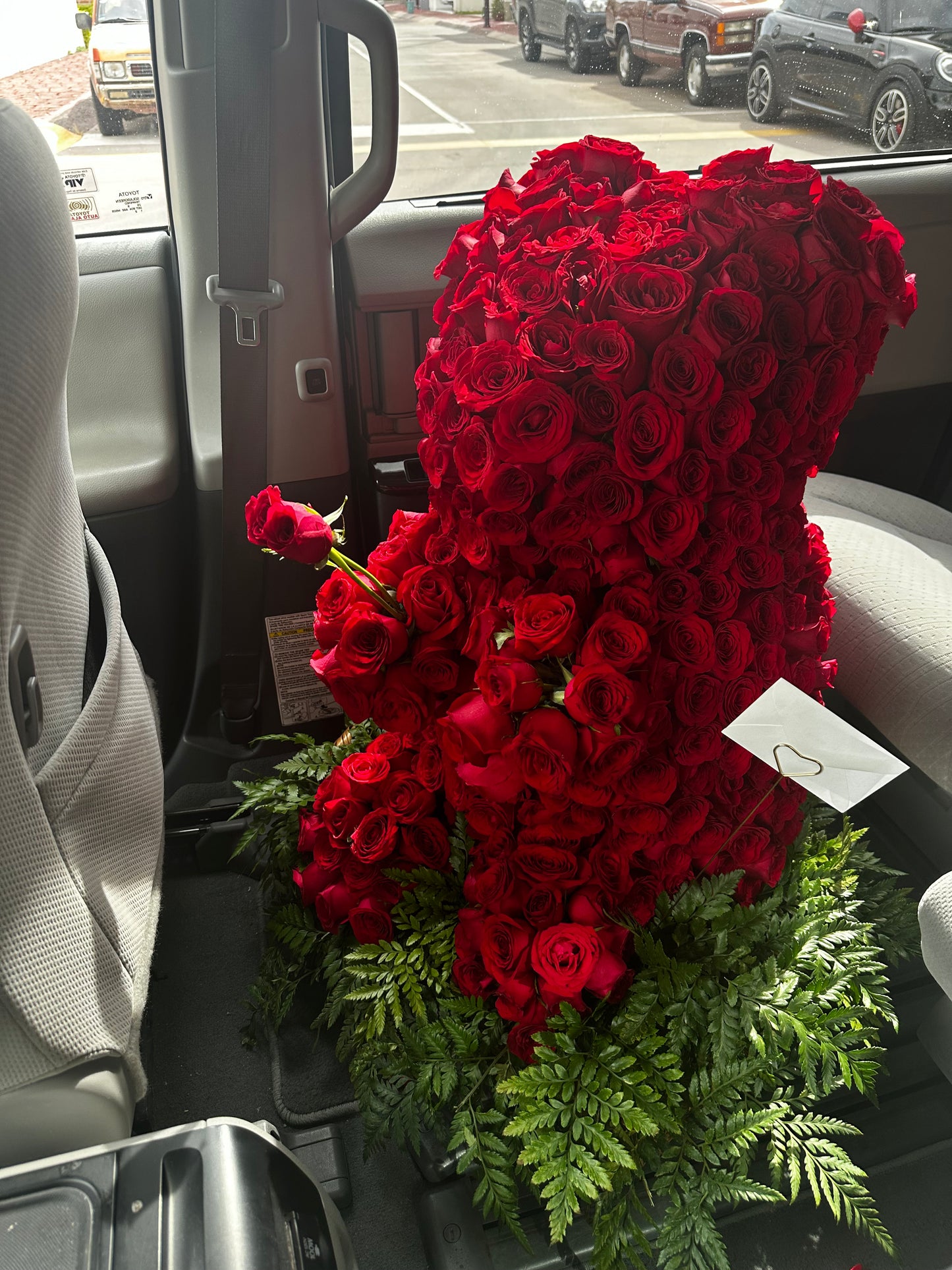 Oso de 750 rosas