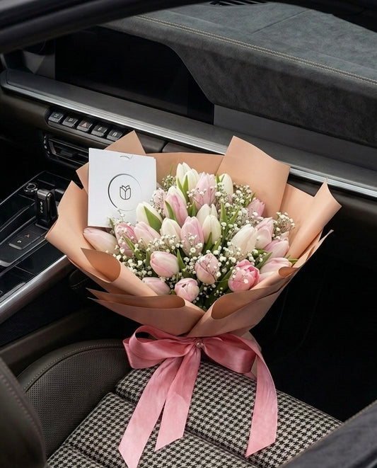 Blush Tulips