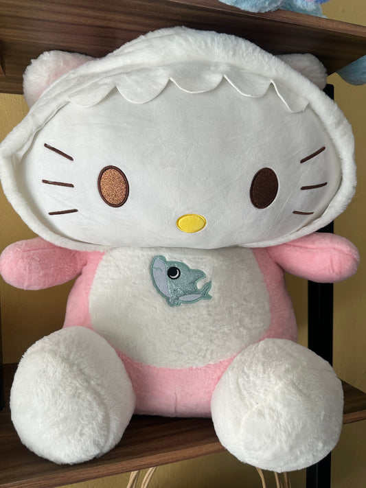 Peluche Hello kitty con pijama 1 mt