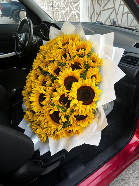 Ramo De 50 Girasoles