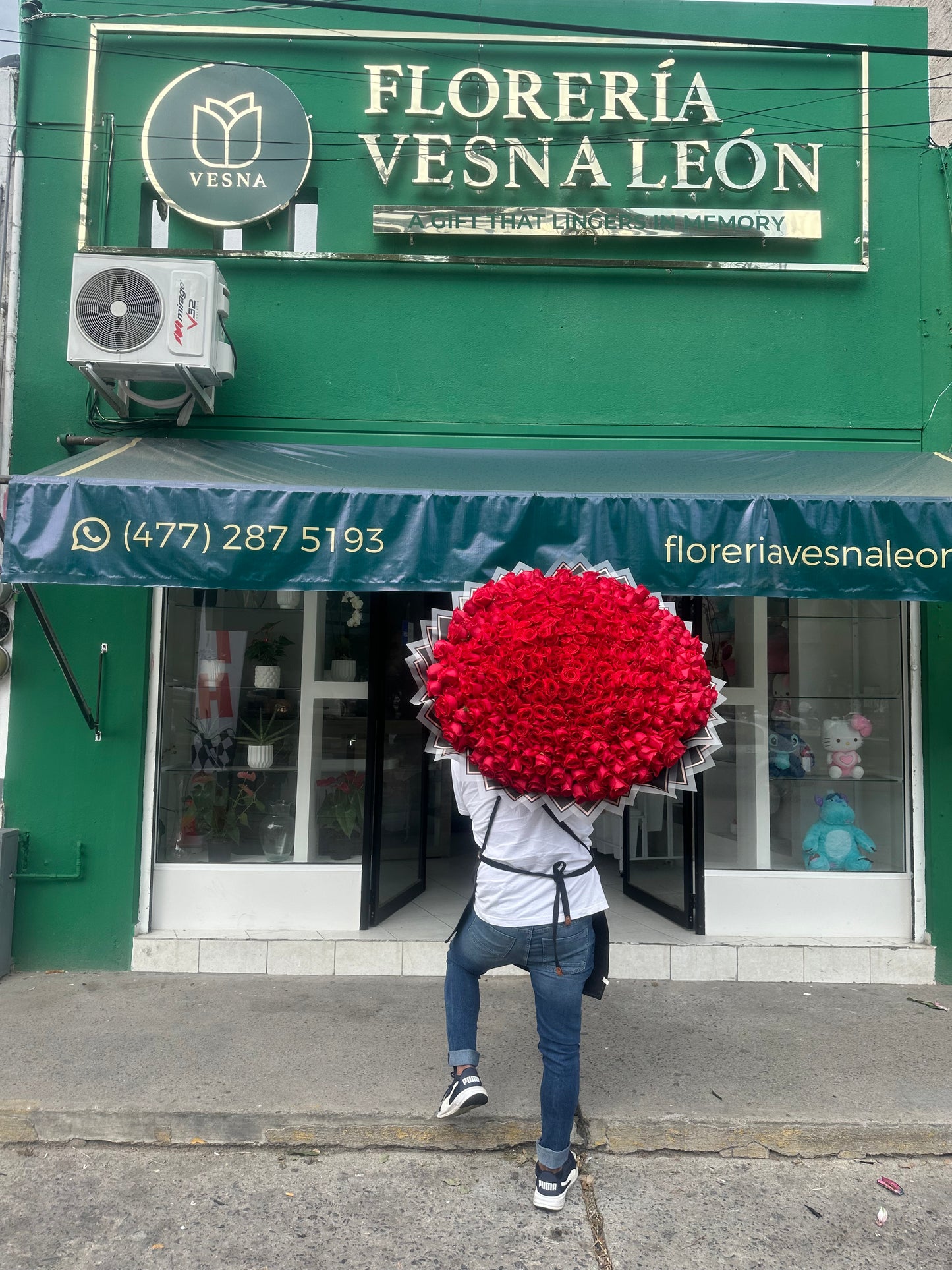 Ramo Gigante de 500 Rosas Rojas Premium