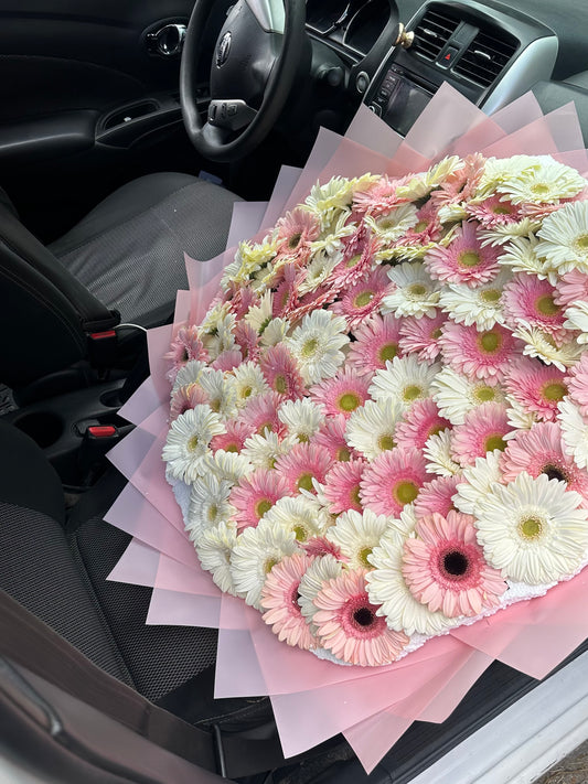 Ramo Gigante De 100 Gerberas