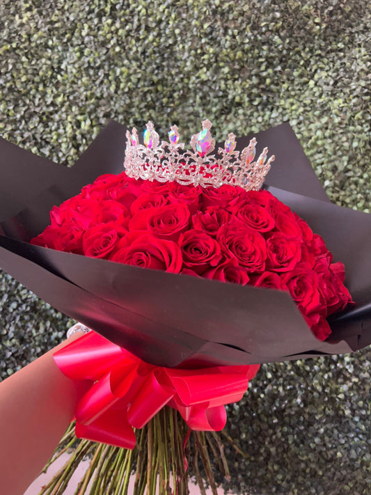 100 Rosas Con Corona